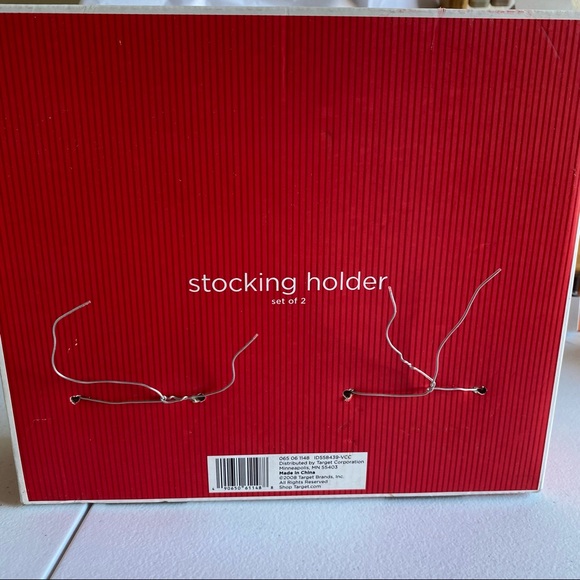 Angel Christmas Stocking Holder Set of Two (2) Bronze Color - Picture 5 of 13